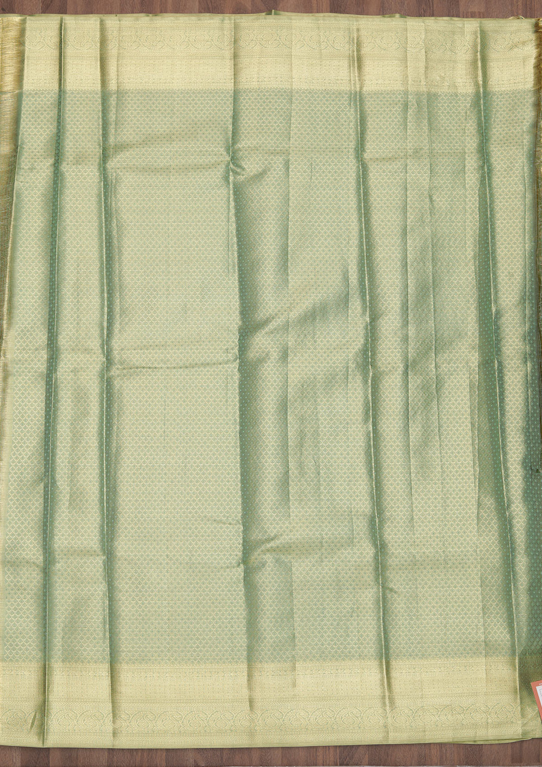 Sea Green Zariwork Kanjivaram Pure Silk Saree