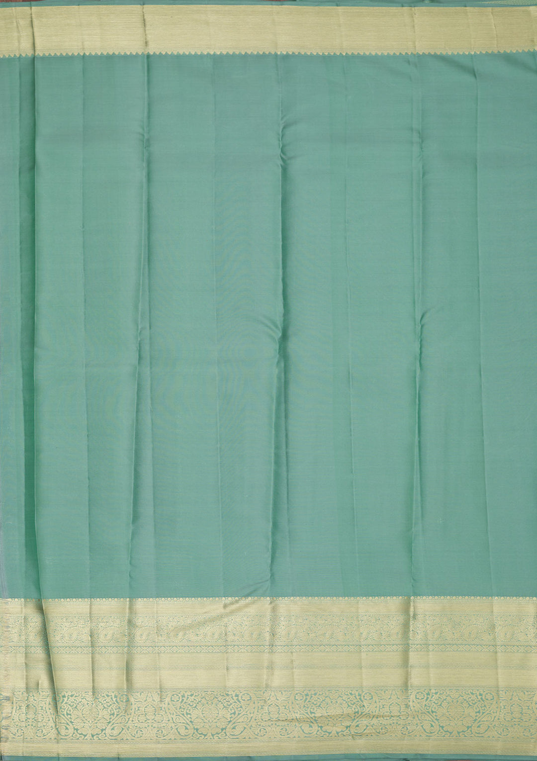 Sea Green Zariwork Pure Silk Saree
