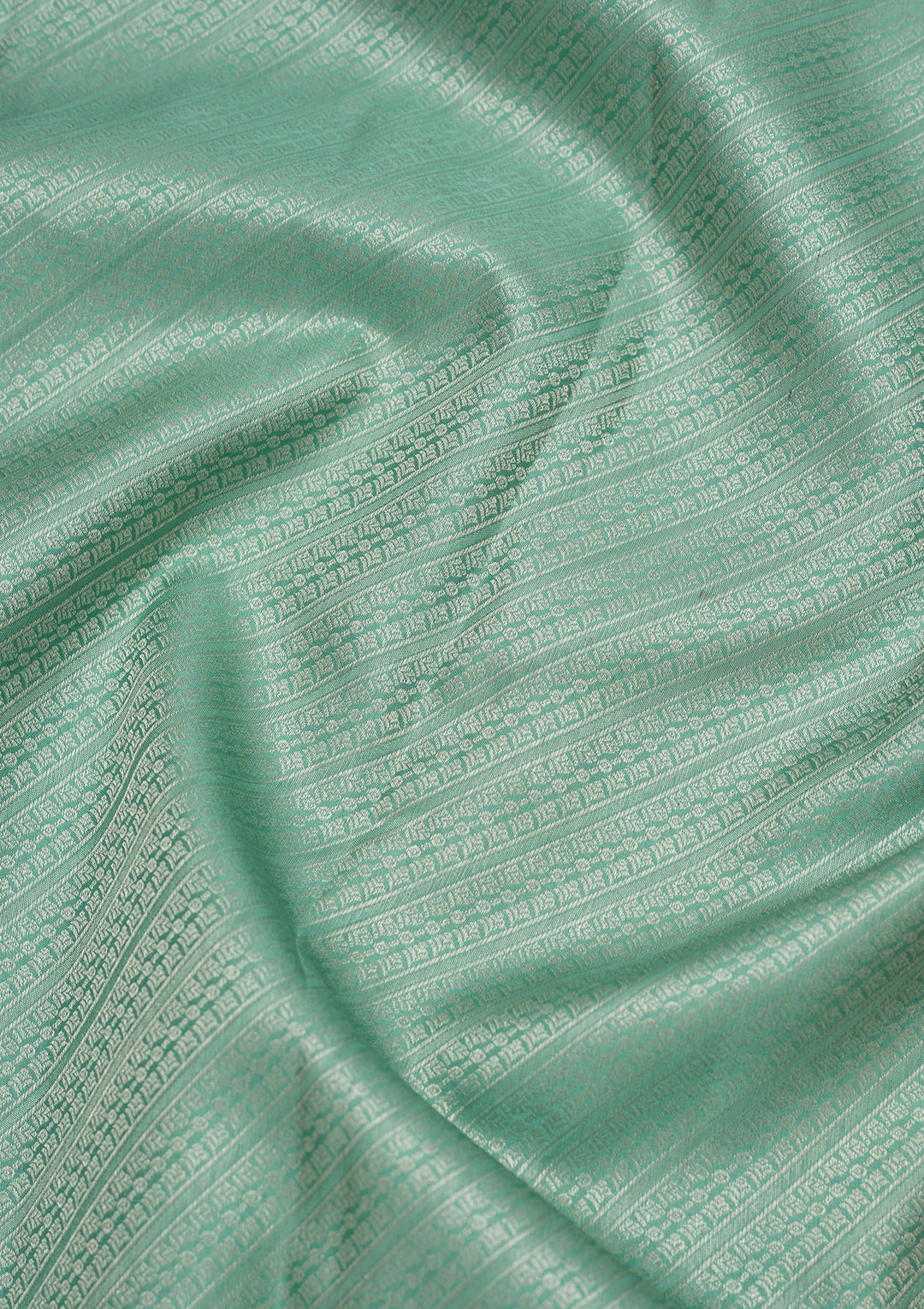 Sea Green Zariwork Pure Silk Saree
