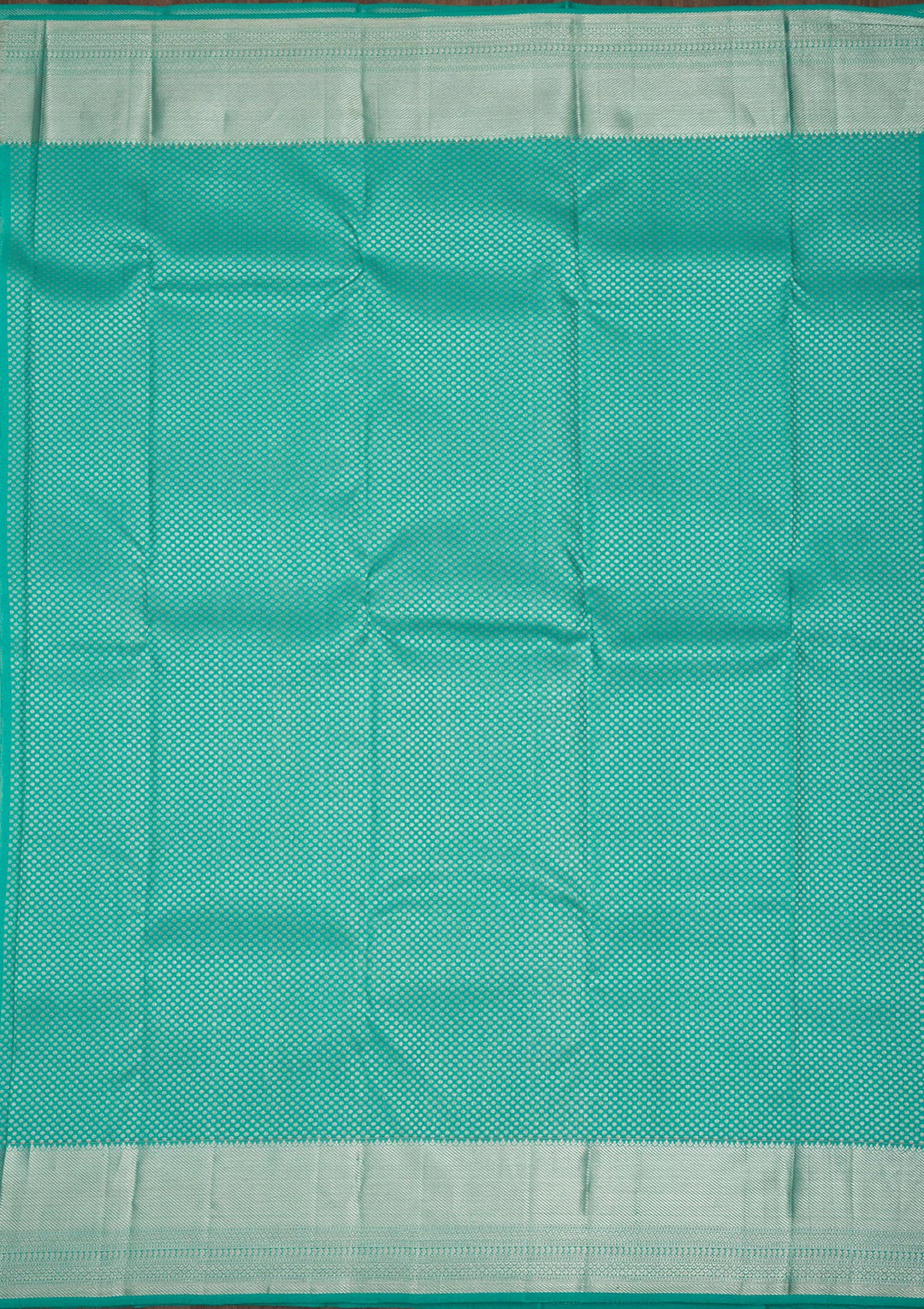 Sea Green Zariwork Pure Silk Saree