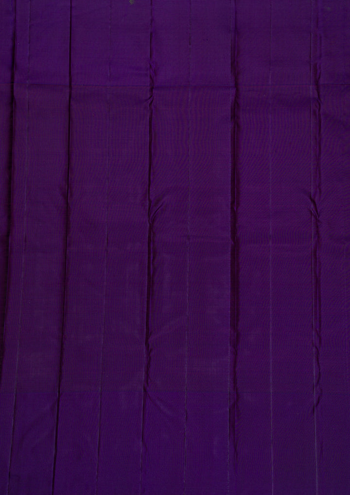 Sky Blue Silver Zariwork Kanjivaram Pure Silk Saree