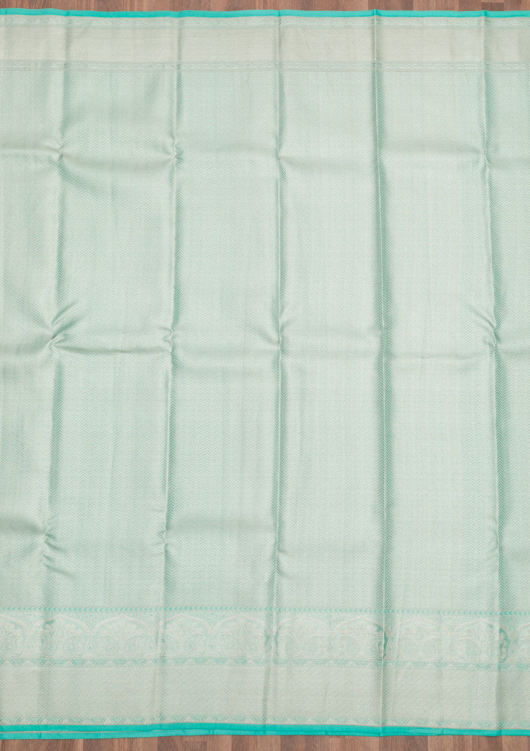 Sky Blue Zariwork Pure Silk Saree