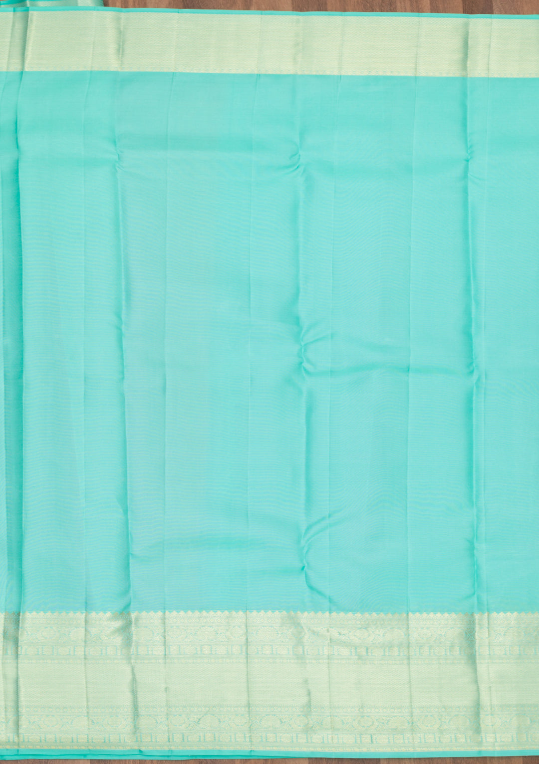 Sky Blue Zariwork Pure Silk Saree