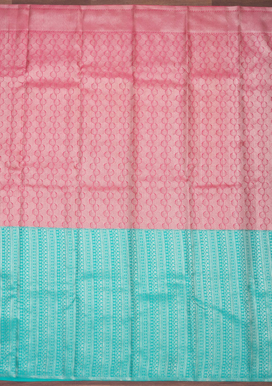Sky Blue Zariwork Pure Silk Saree