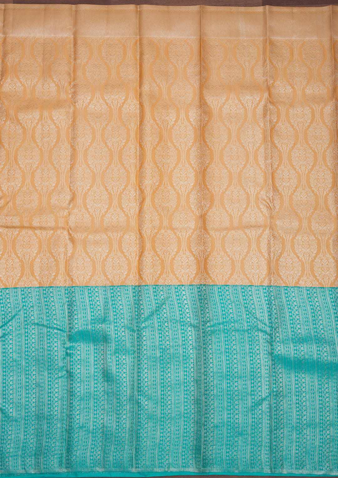 Sky Blue Zariwork Pure Silk Saree