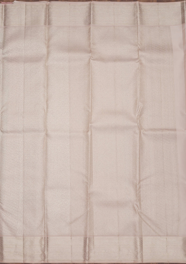 Sky Blue Zariwork Pure Silk Saree