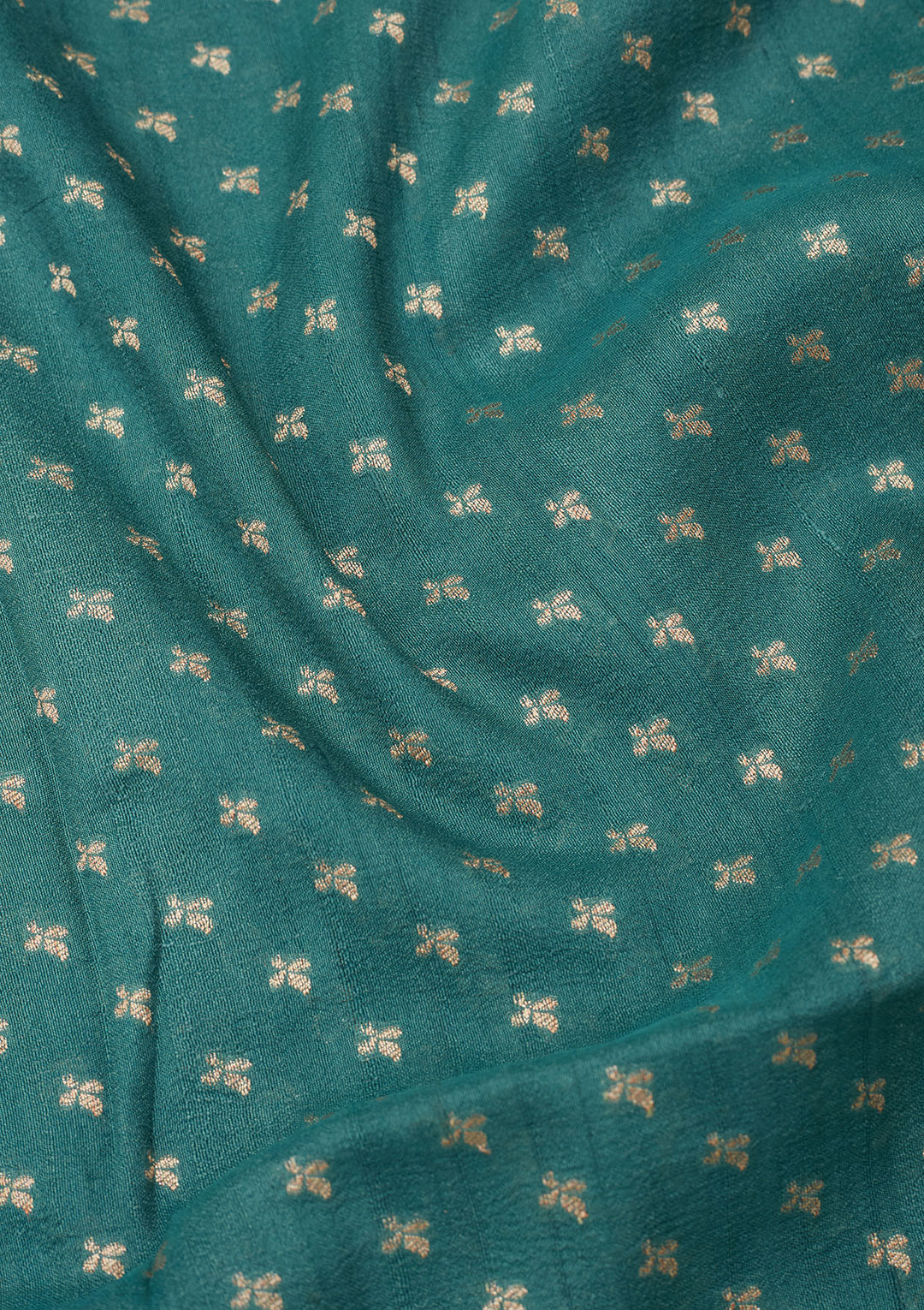 Sky Blue Zariwork Pure Silk Saree