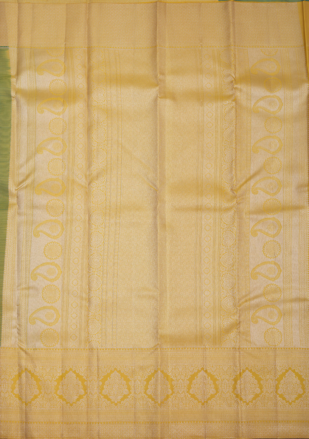 Turquoise Blue Zariwork Pure Silk Saree