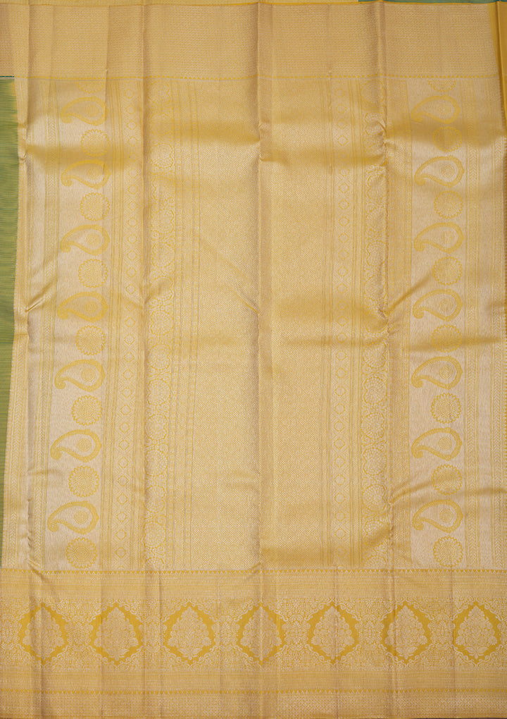 Turquoise Blue Zariwork Pure Silk Saree