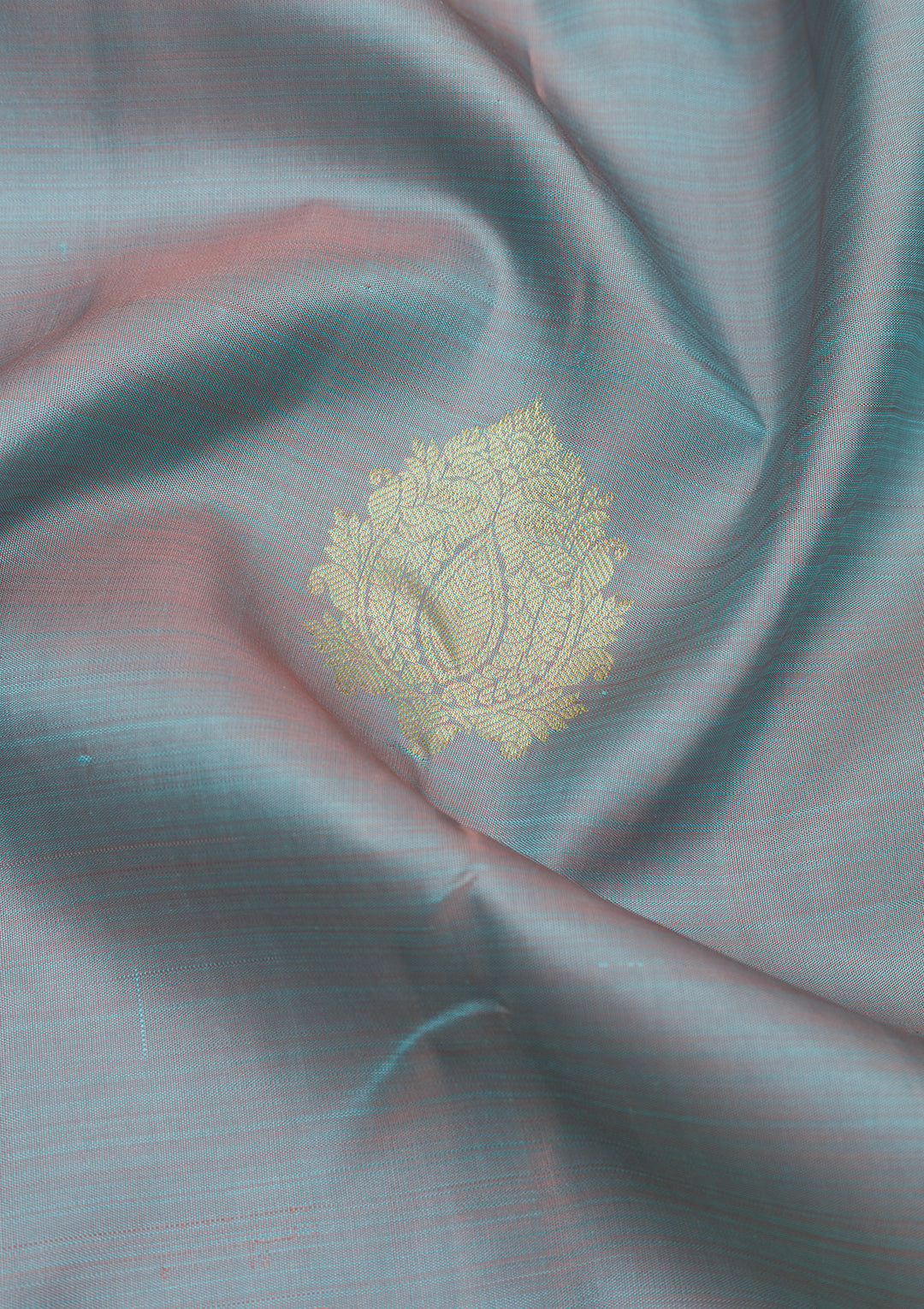 Grey Zariwork Pure Silk Saree