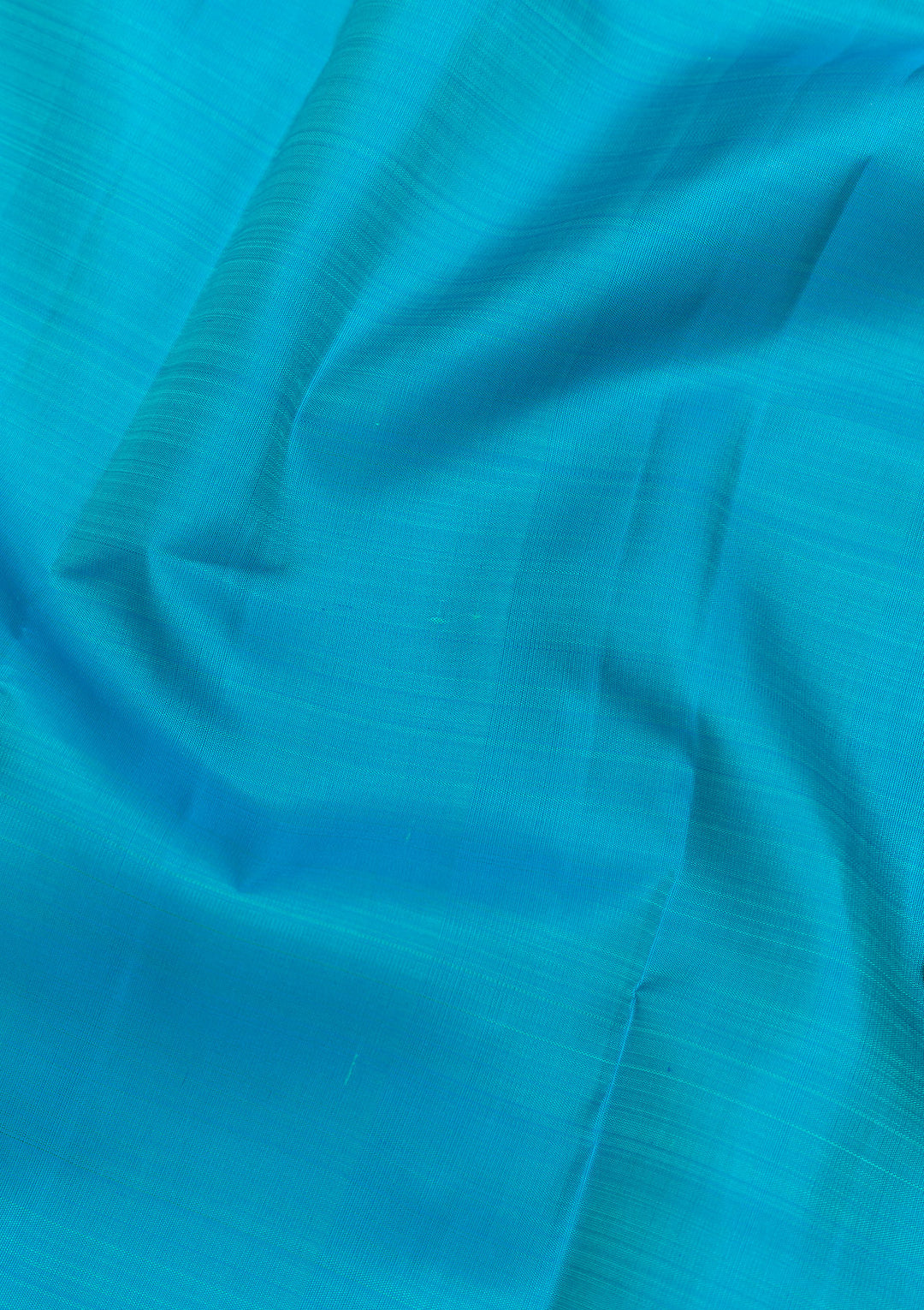 Turquoise Blue Zariwork Pure Silk Saree