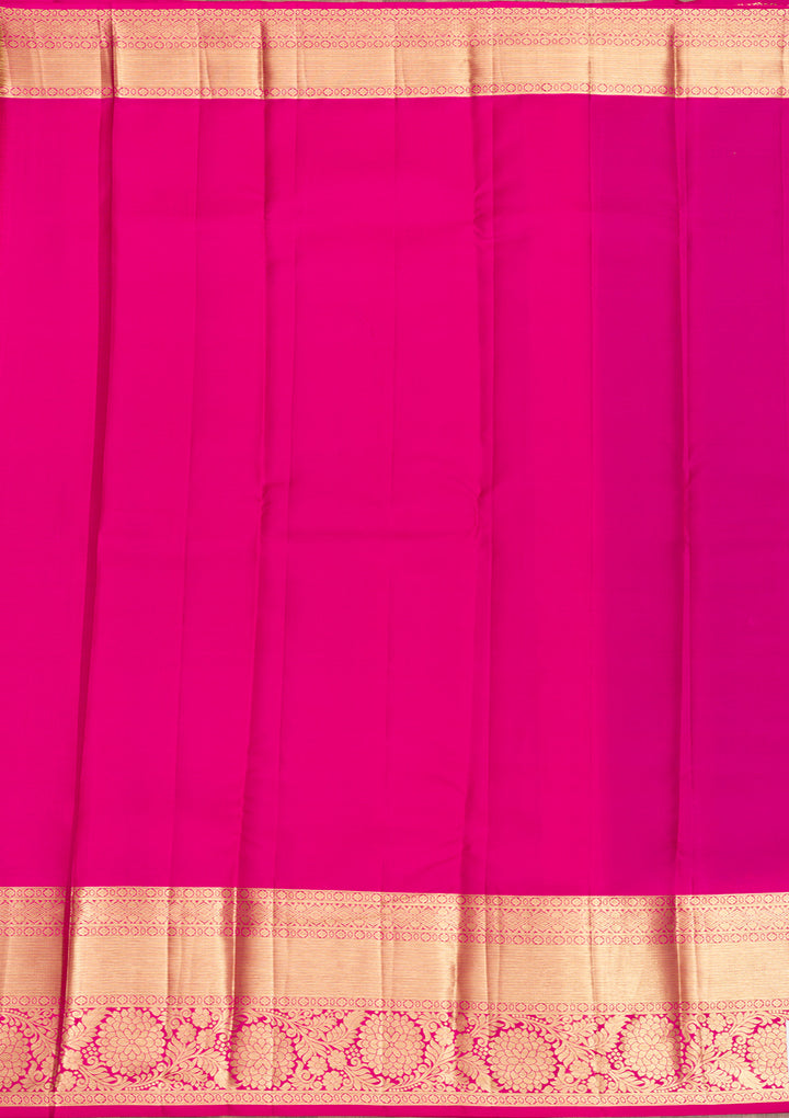 Turquoise Blue Zariwork Pure Silk Saree