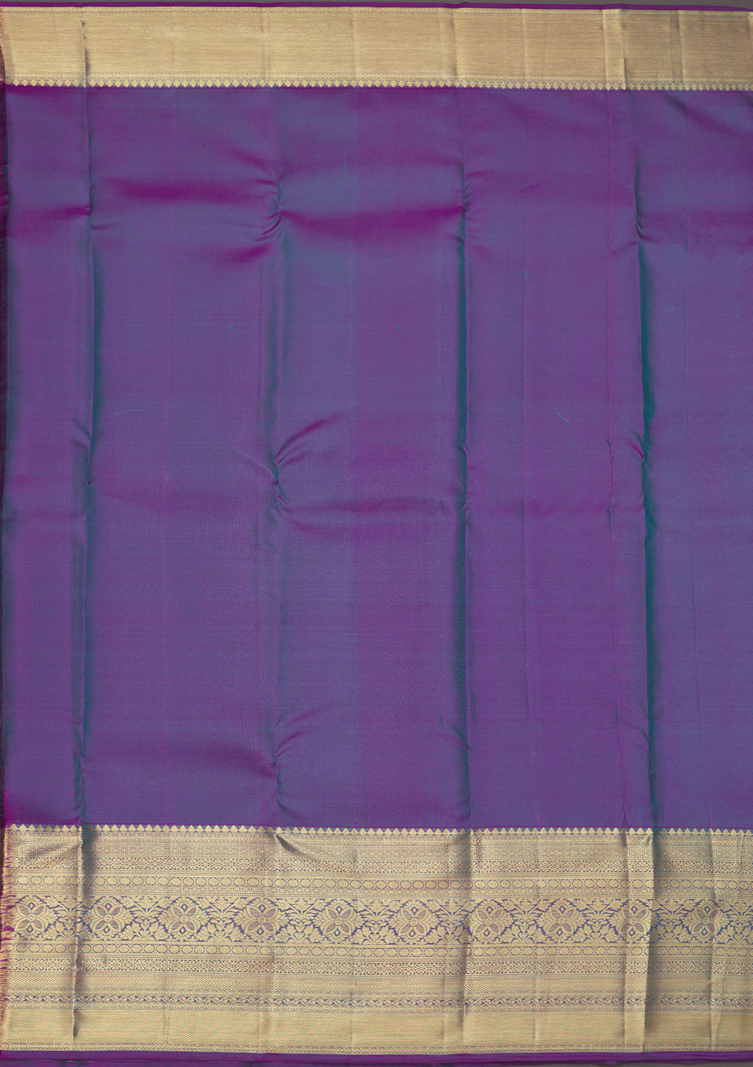 Turquoise Blue Zariwork Pure Silk Saree