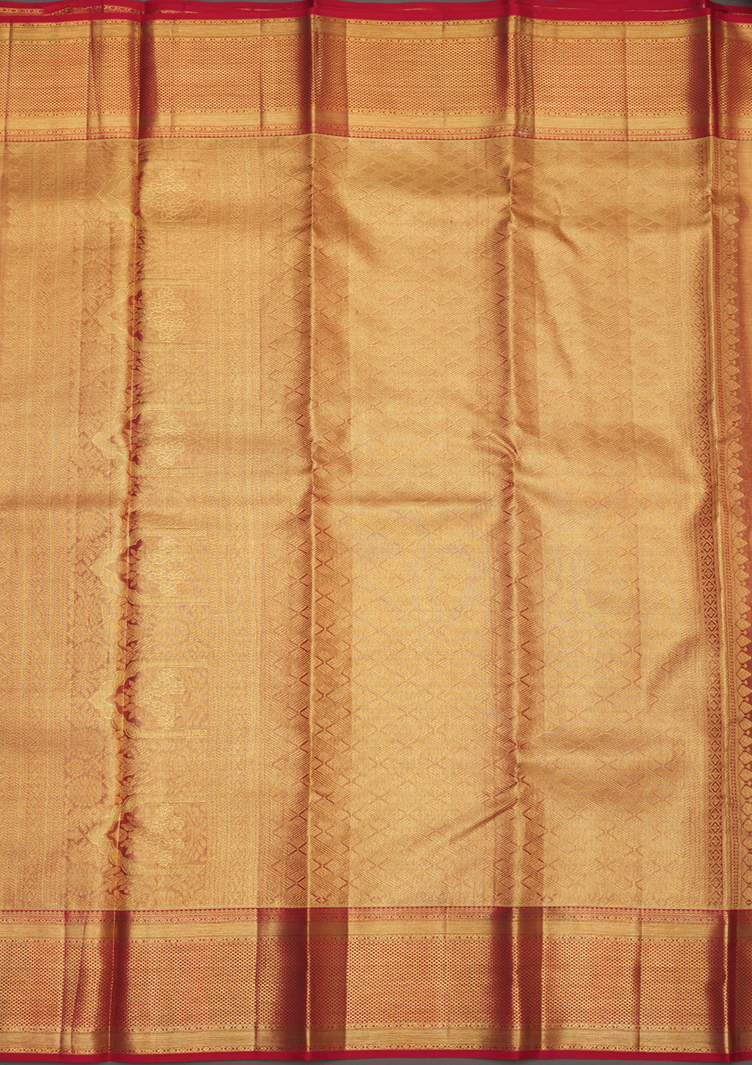 White Zariwork Pure Silk Saree