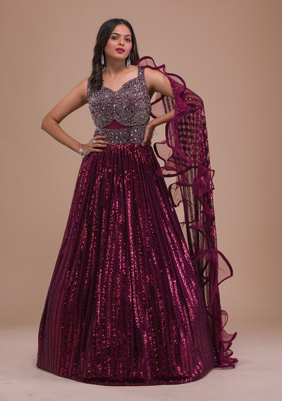 Gulzar Resham Latest Designer Anarkali Gown Partywear Collection Supplier
