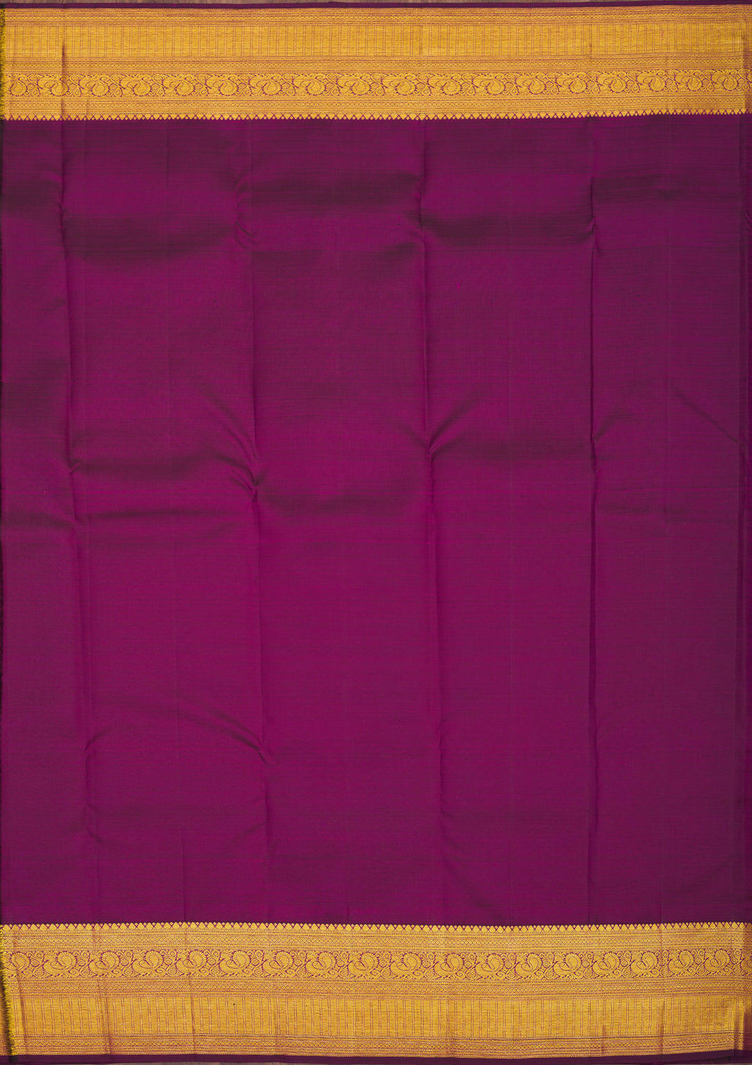 Wine Zariwork Pure Silk Saree