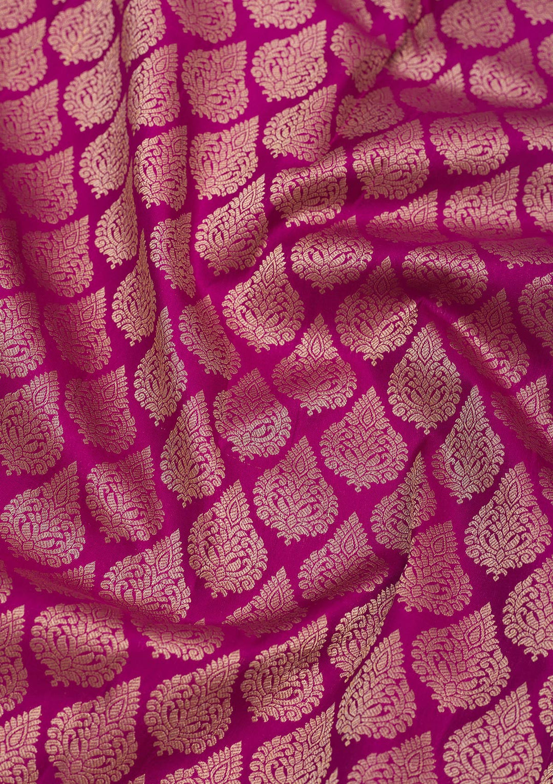 Wine Zariwork Pure Silk Saree