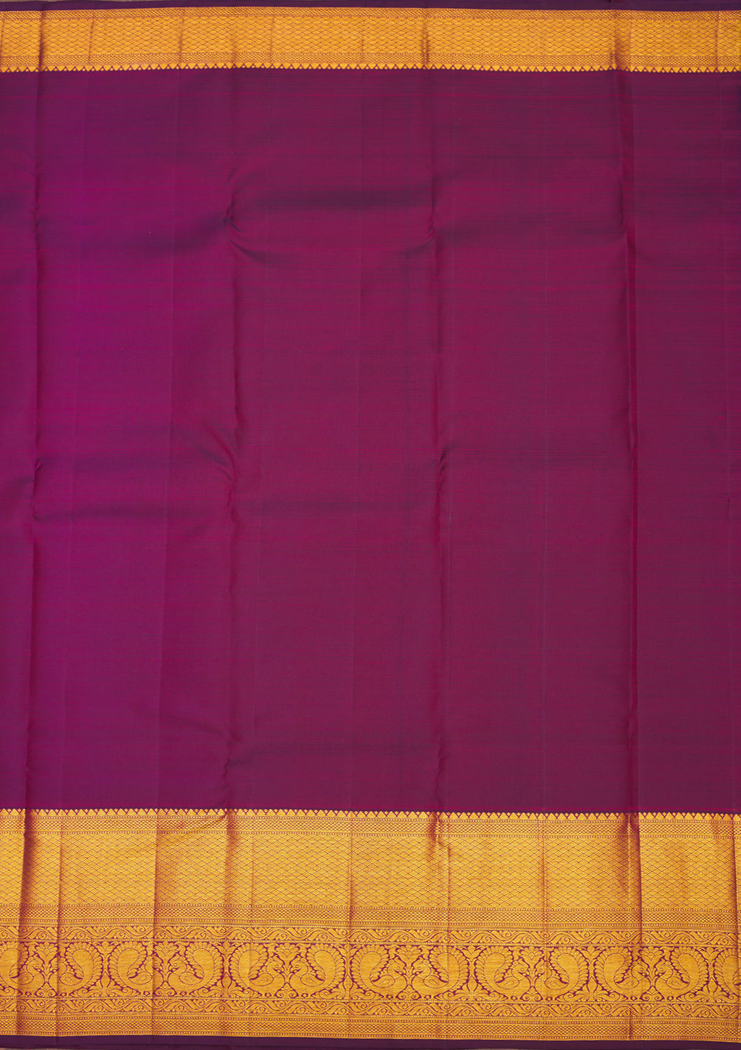 Wine Zariwork Pure Silk Saree