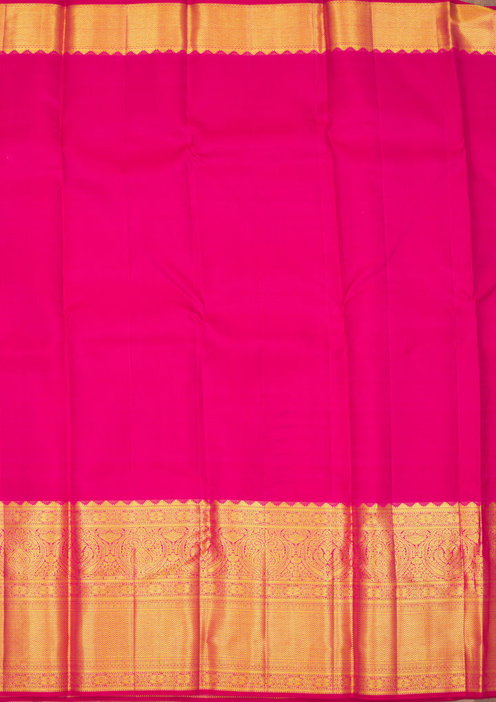 Wine Zariwork Pure Silk Saree