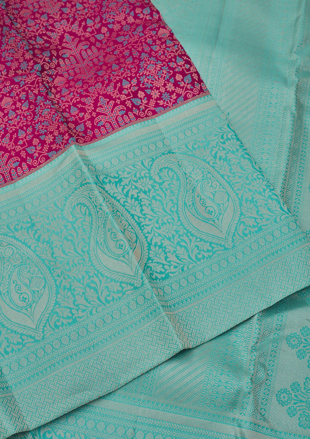 Wine Zariwork Pure Silk Saree