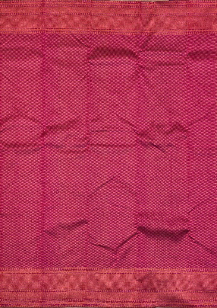 Wine Zariwork Pure Silk Saree