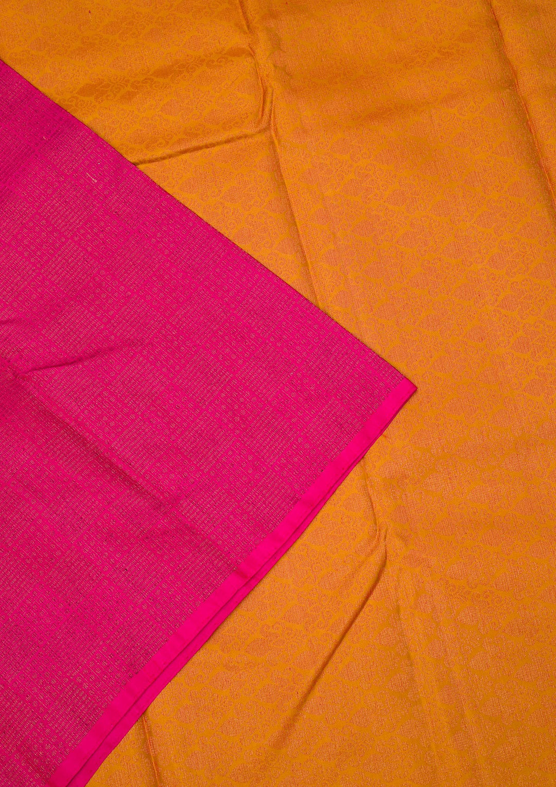 Magenta Pink Zariwork Pure Silk Saree