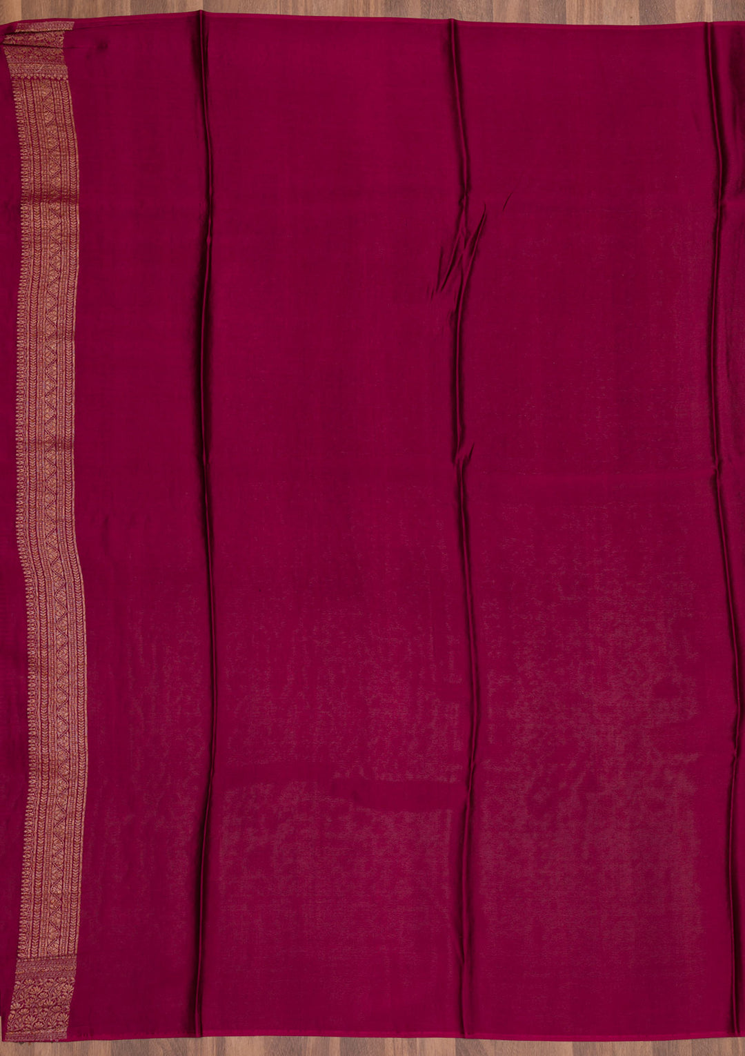 Wine Zariwork Banarasi Pure Silk Saree