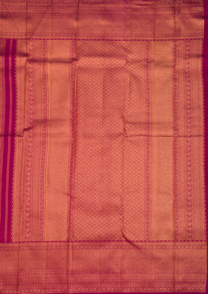 Purple Zariwork Pure Silk Saree