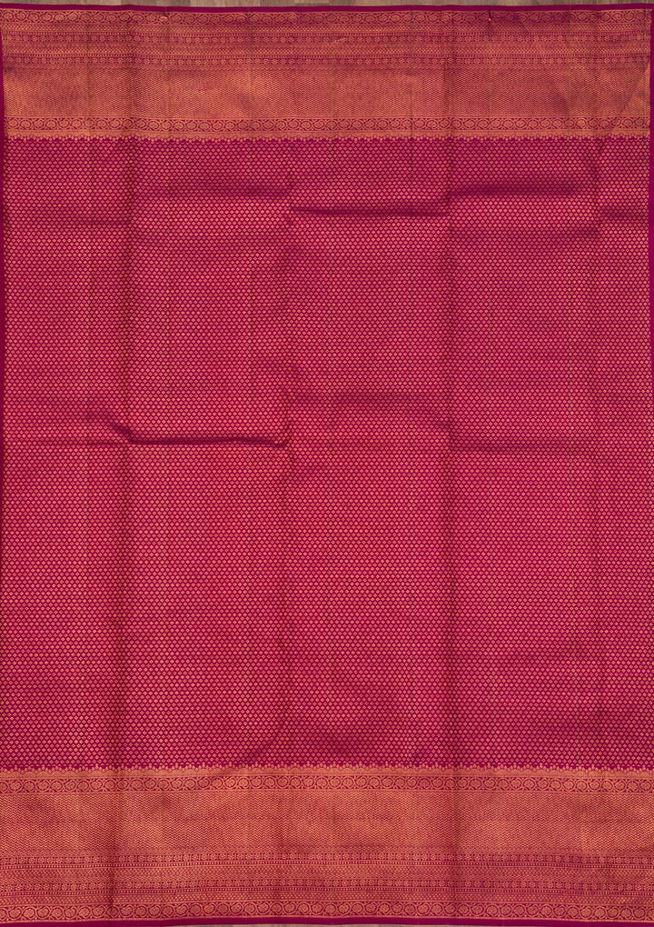 Purple Zariwork Pure Silk Saree