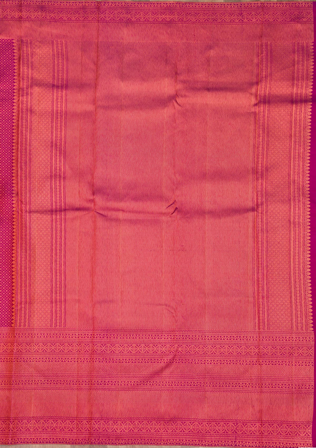 Purple Zariwork Pure Silk Saree