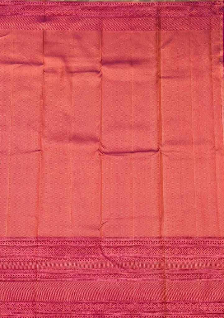 Purple Zariwork Pure Silk Saree