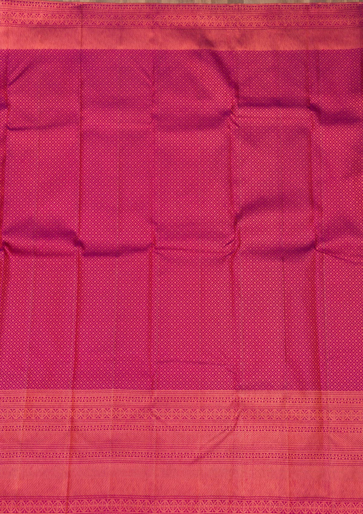 Purple Zariwork Pure Silk Saree