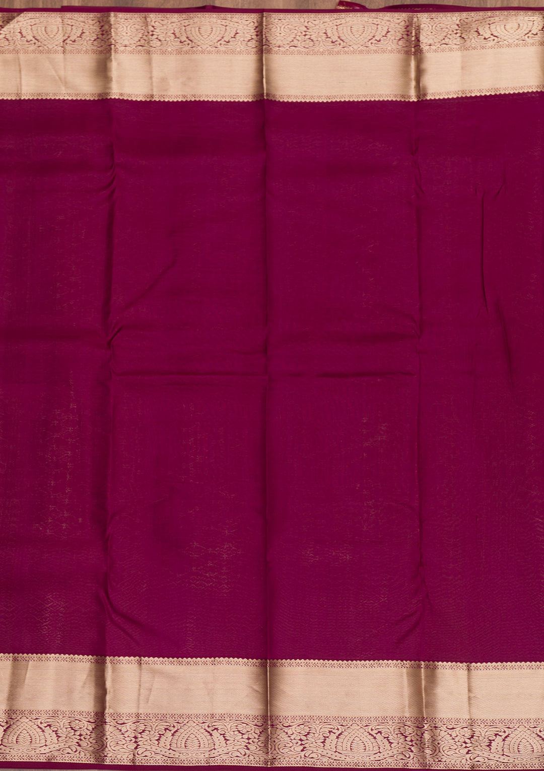 Wine Zariwork Pure Silk Saree
