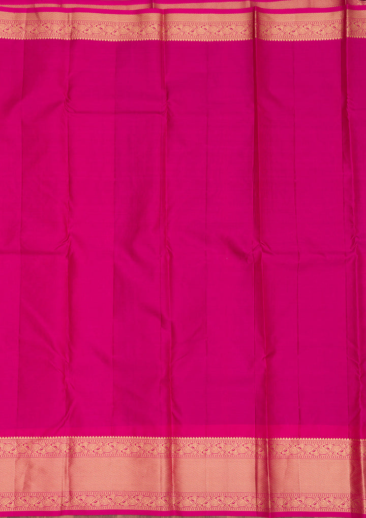 Wine Zariwork Pure Silk Saree