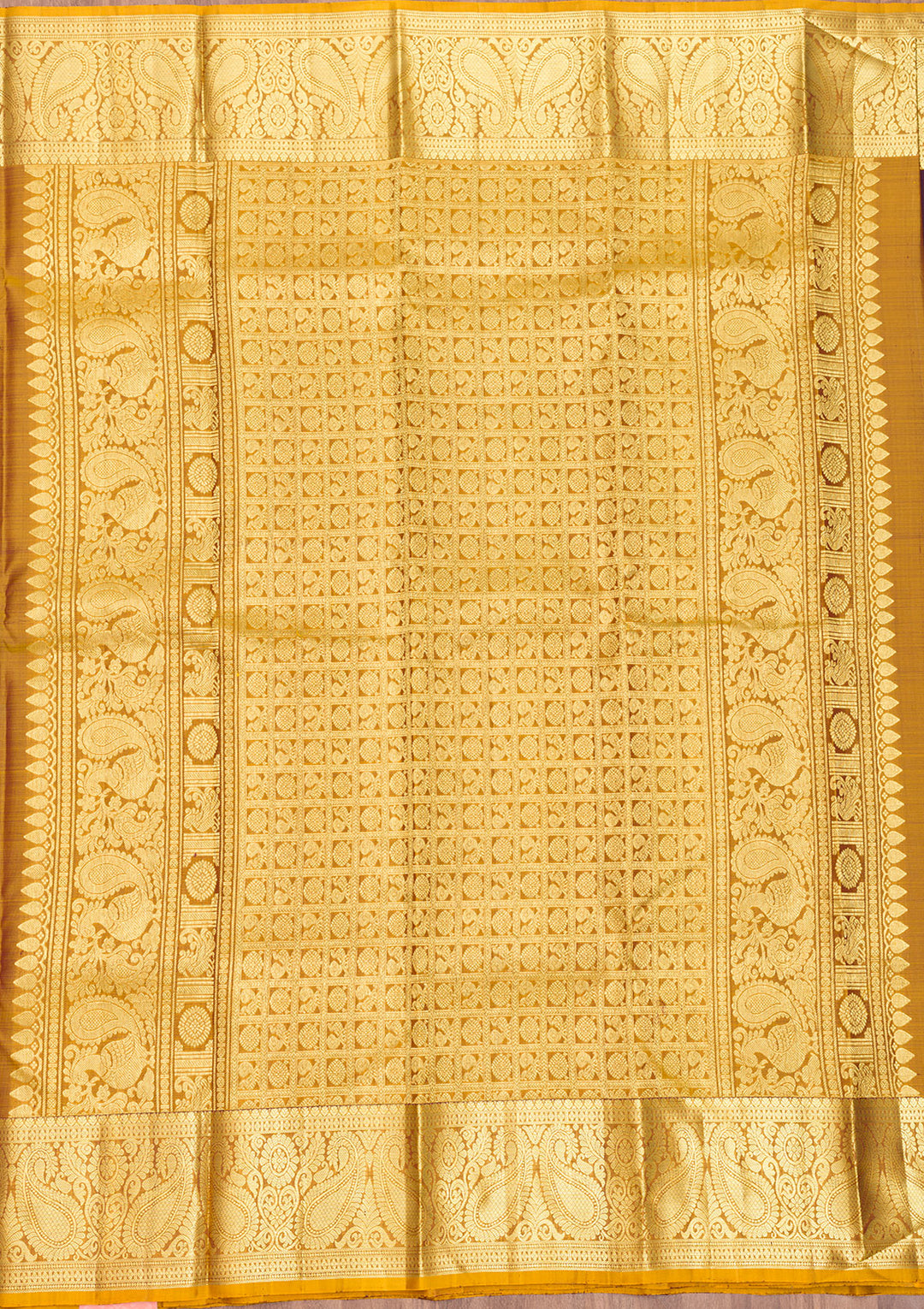 Wine Zariwork Pure Silk Saree
