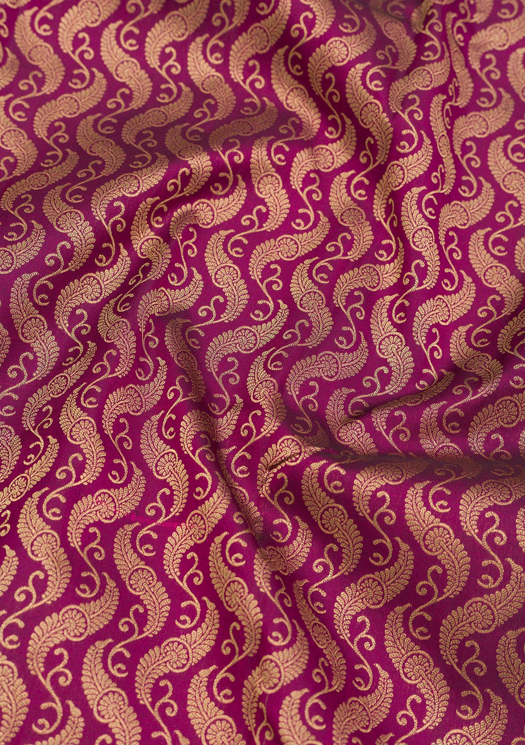 Wine Zariwork Pure Silk Saree