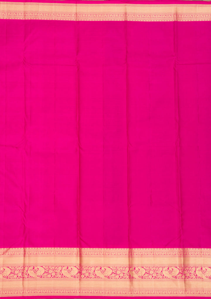 Wine Zariwork Pure Silk Saree