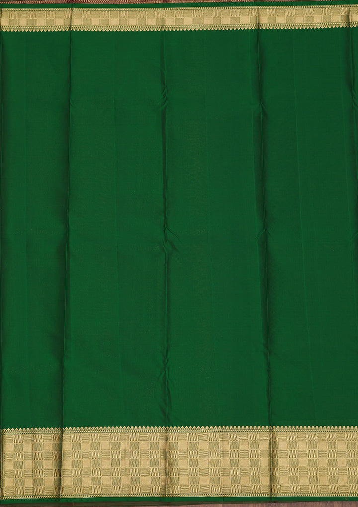 Wine Zariwork Pure Silk Saree