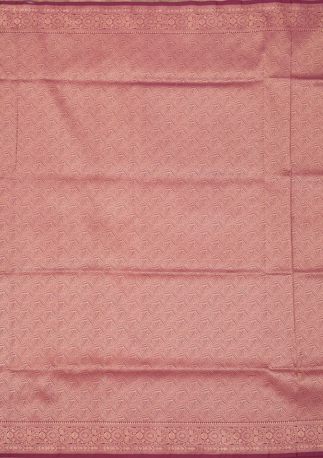 Wine Zariwork Pure Silk Saree