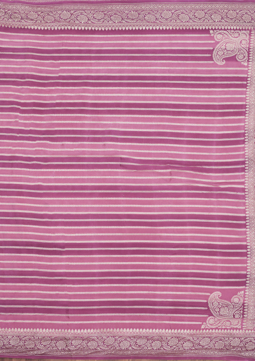 Wine Zariwork Pure Silk Saree