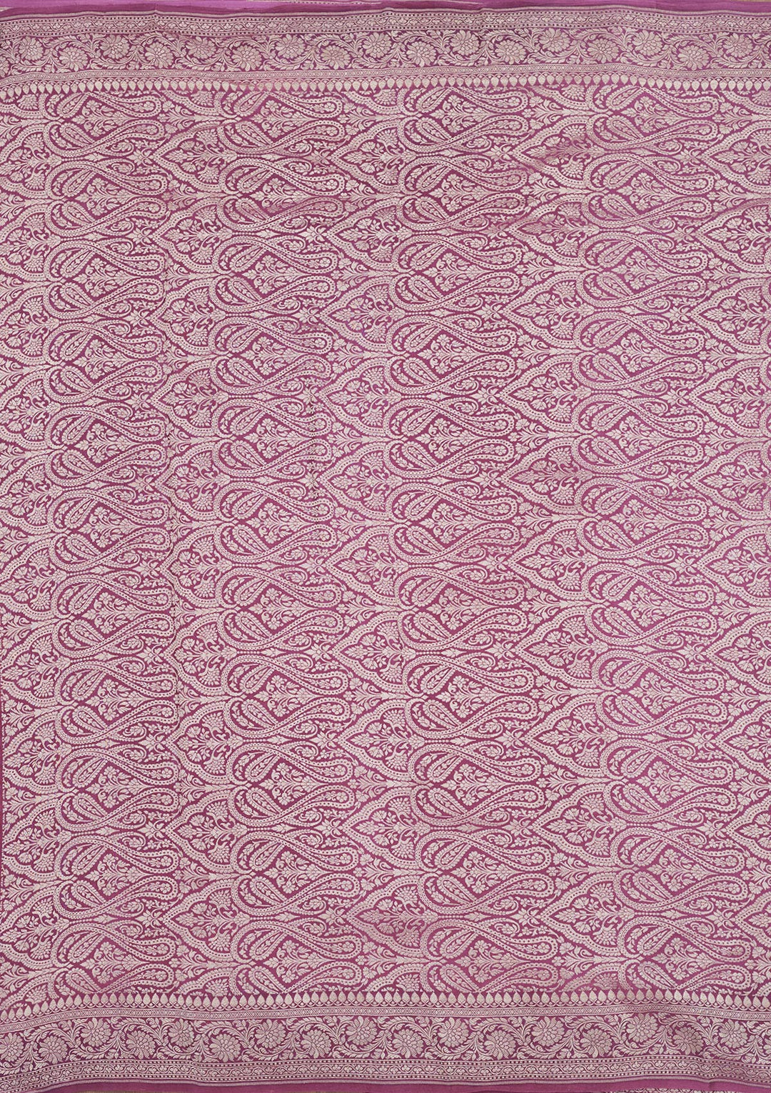Wine Zariwork Pure Silk Saree
