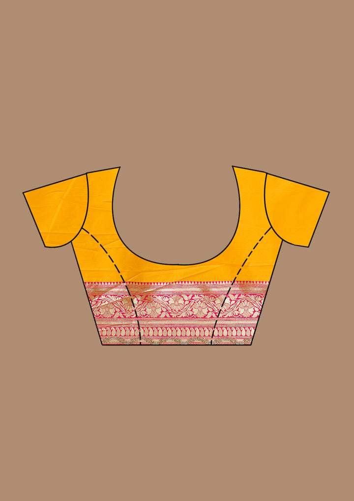 Yellow Stonework Soft Silk Saree