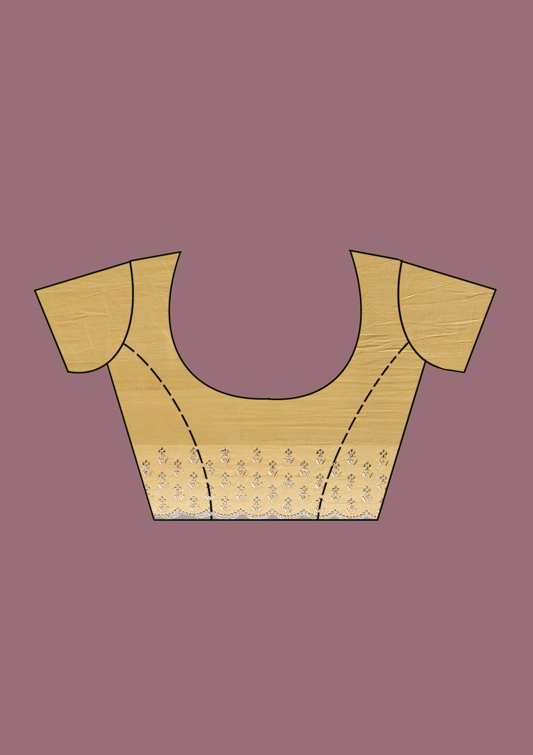 Yellow Swarovski Tissue Saree