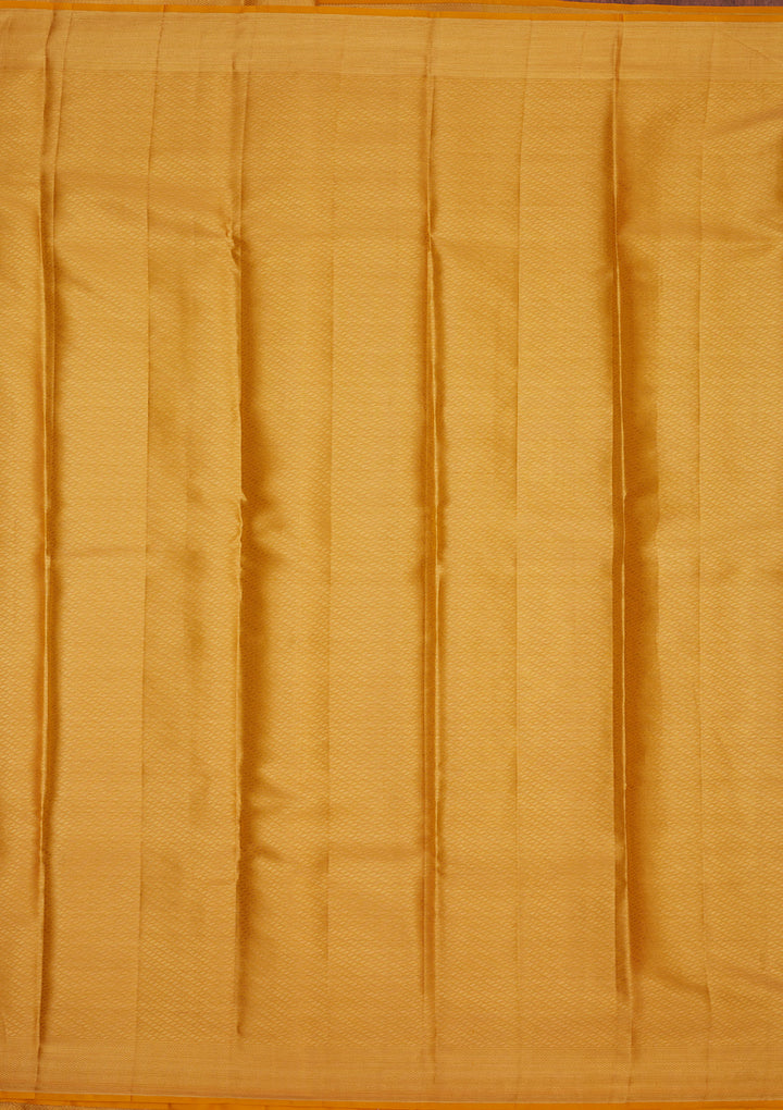 Yellow Zariwork Pure Silk Saree