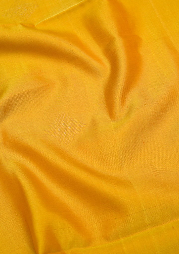 Yellow Zariwork Pure Silk Saree