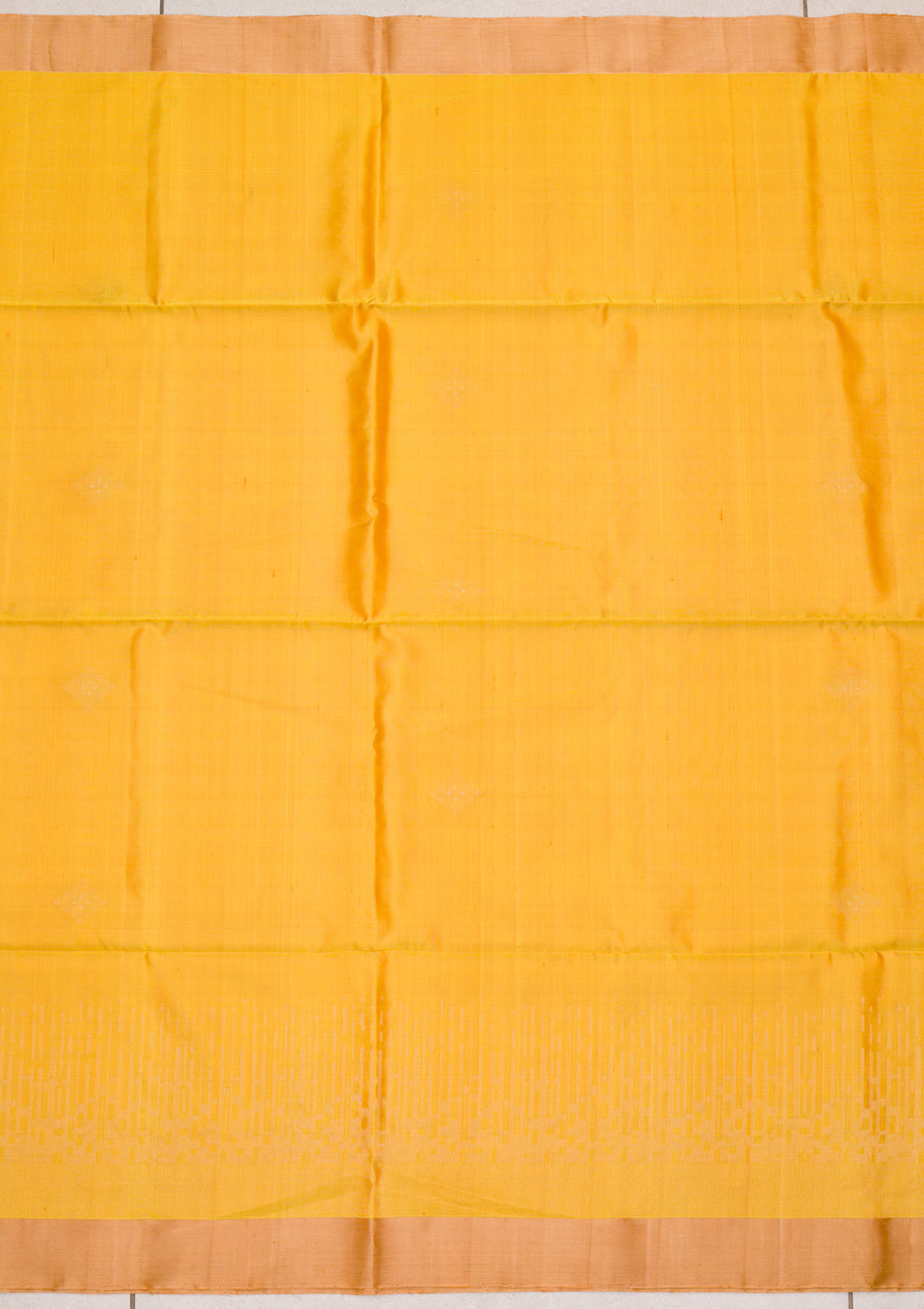 Yellow Zariwork Pure Silk Saree