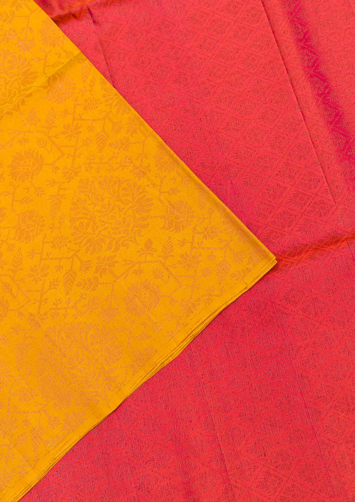 Yellow Zariwork Pure Silk Saree