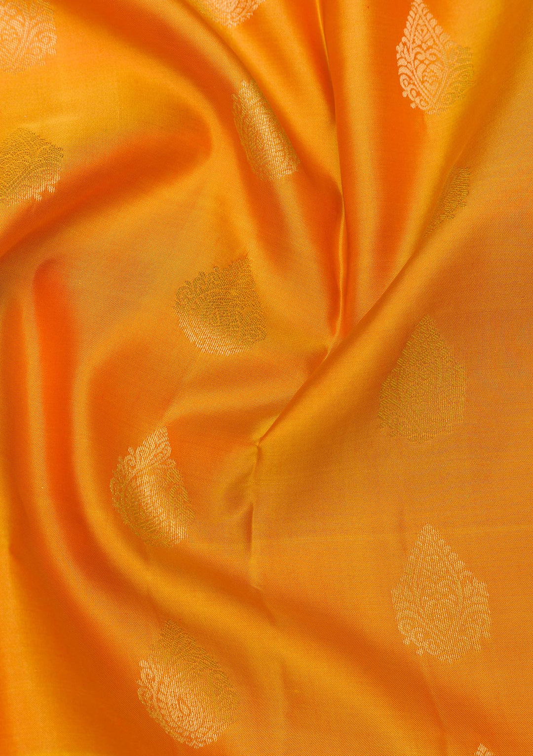 Yellow Zariwork Pure Silk Saree