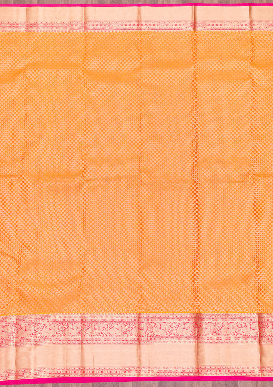 Yellow Zariwork Banarasi Pure Silk Saree