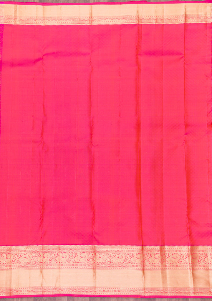 Yellow Zariwork Banarasi Pure Silk Saree